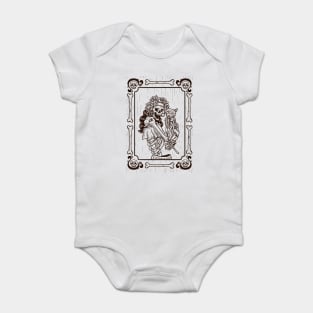 Dia De Los Muertos Cat Lady Baby Bodysuit